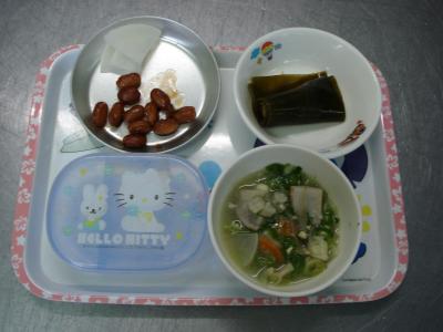 昆布巻き☆けんちん汁★煮豆・漬物