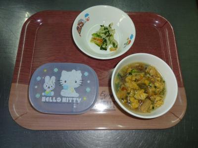 親子丼☆ゴママヨサラダ