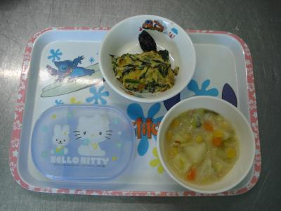 簡単キッシュ☆プルーン☆味噌バタースープ