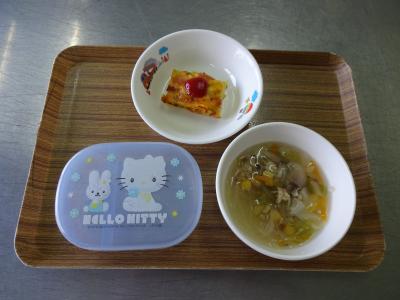 ポテトオムレツ☆春雨スープ