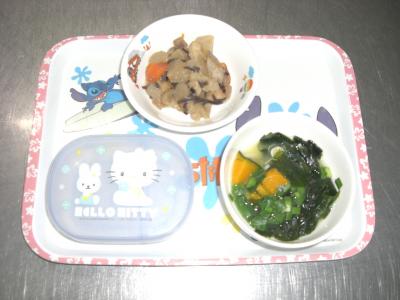 くずかけうま煮☆味噌汁