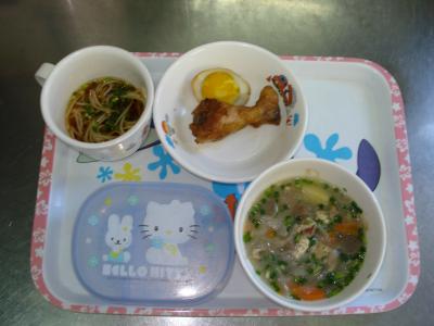さっぱり煮☆豚汁★そうめん流し