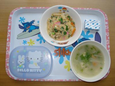 高野豆腐の卵とじ☆チーズ☆みそ汁