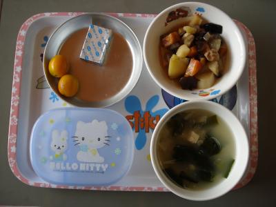 くずかけうま煮☆チーズ☆味噌汁
