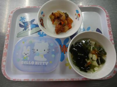 酢豚☆すまし汁