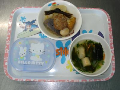 肉団子入りおでん☆すまし汁