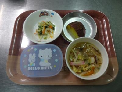煮込みうどん☆ゴママヨサラダ★茹で芋
