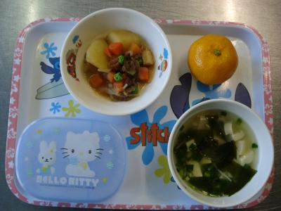 ☆肉じゃが☆味噌汁