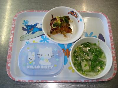 お好み焼き☆みそ汁