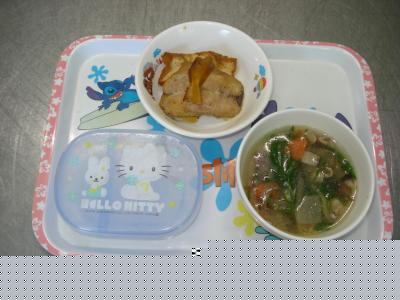 魚の味噌煮☆けんちん汁
